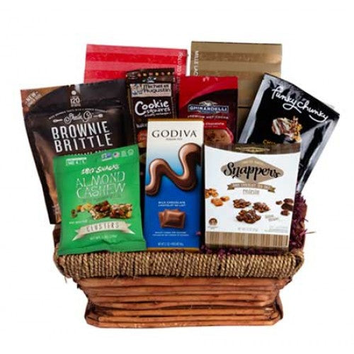 Royal Basket of Kosher Gourmet Treats Gourmet Kosher Gift Baskets