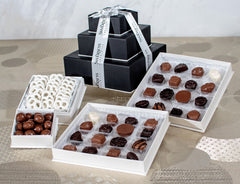 Designer 3 Tier Black Chocolate Gift Tower