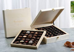 Designer Wood 2 Tray Chocolate Gift Box Set