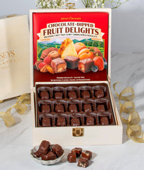 Elegant Chocolate Dipped Fruit Delights Gift Box