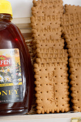 Rosh Hashanah Modern Honey Table Jar with Dipper