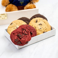 Happy Hanukkah Teddy Bear & Cookies Gift Set 4