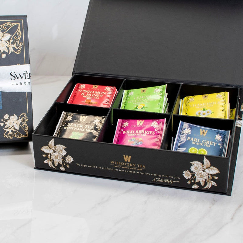 Rosh Hashanah Elegant Tea Gourmet Gift Box Set 2