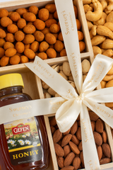 Sweet Rosh Hashanah Keepsake Mixed Nuts Gift Tray