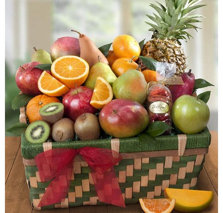 Tropical Abundance Fruit Basket