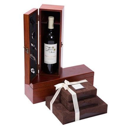 Executive Wine Chocolate Luxurious Gift Set