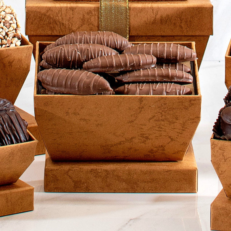 Deluxe 5-Tier Brown Chocolate Gift Tower 3