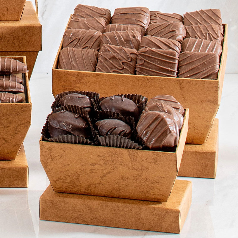 Deluxe 5-Tier Brown Chocolate Gift Tower 4